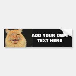 Was tut die Katze sagen? Autoaufkleber
