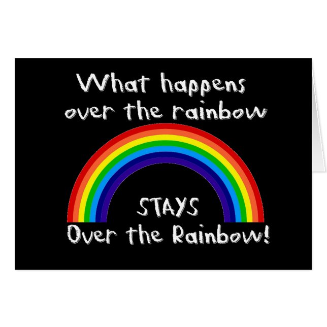 Was über dem Regenbogen… geschieht (Vorderseite (Horizontal))