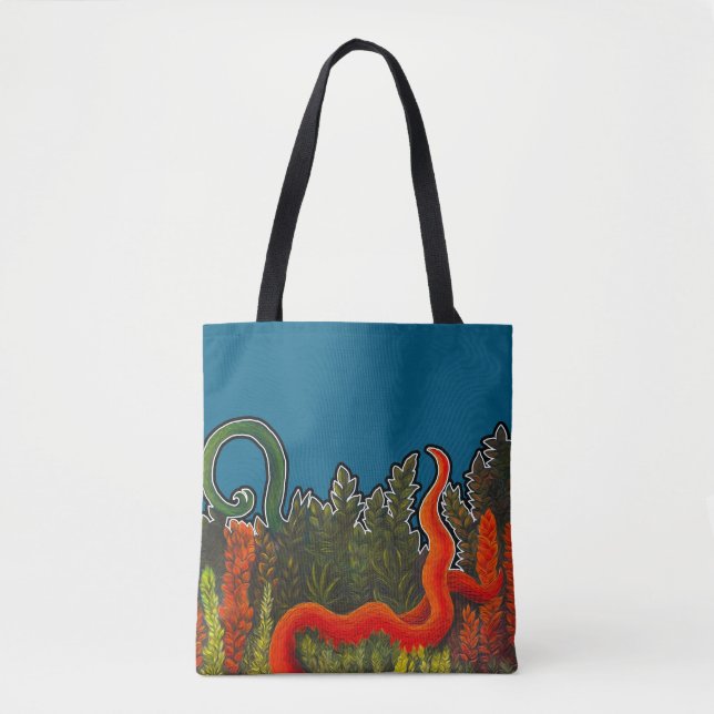 Was unter Wasser lauert Tasche (Vorderseite)