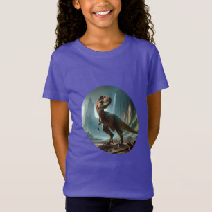 "Was war DAS Geräusch?" Dino Girl's T-Shirt