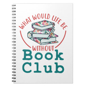 Was wäre das Leben ohne Buchklub? Notizblock