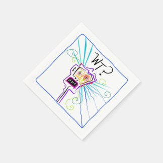 Was? - WELCHE ? EMOJI Meemogie Serviette