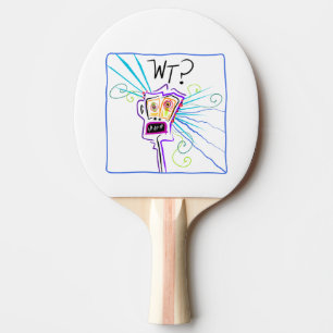 Was? - WELCHE ? EMOJI Meemogie Tischtennis Schläger
