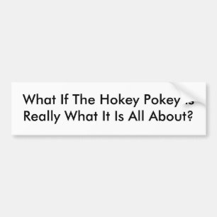 Was wenn der Hokey Pokey IsReally, was aller es… Autoaufkleber