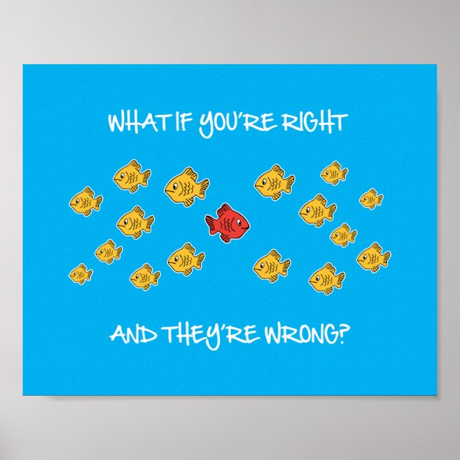 Was, wenn du recht hast? poster (Vorne)