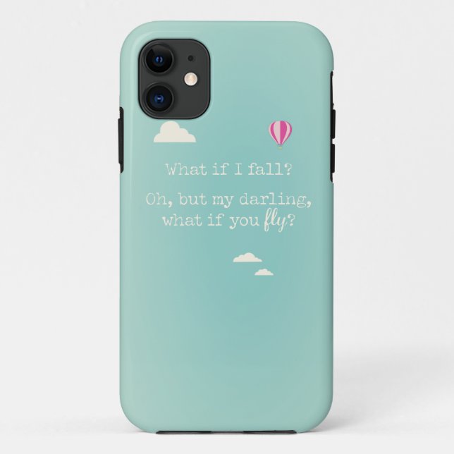 "Was, wenn ich falle? aber mein Liebling, was, Case-Mate iPhone Hülle (Rückseite)