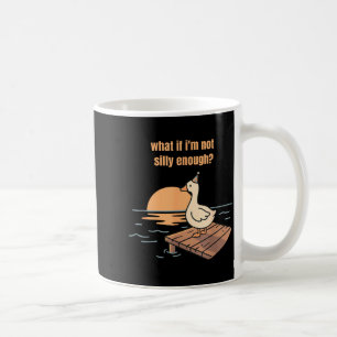 Was, wenn nicht albern genug Gans Meme lustige Ent Kaffeetasse