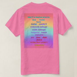 Was, wenn wir uns vorstellten selbst… Diversity T-Shirt