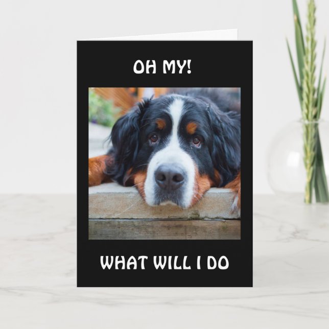 WAS WERDE ICH "OHNE DICH" TUN? KARTE (Vorderseite)