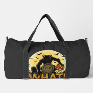 Was Werwolf-Kürbis-Grabstein Vollmond Duffle Bag