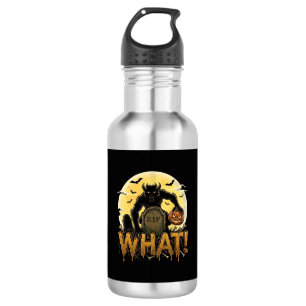Was Werwolf-Kürbis-Grabstein Vollmond Edelstahlflasche