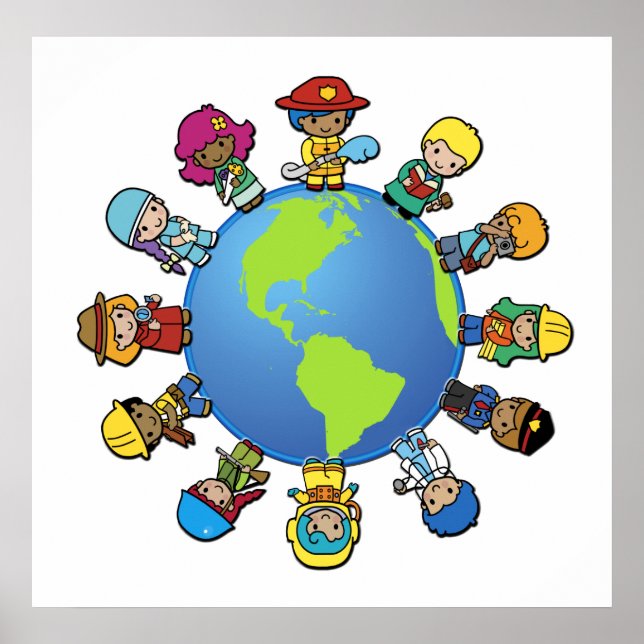 Was Will du zu sein (wenn du erwachsen bist)? Poster (Vorne)