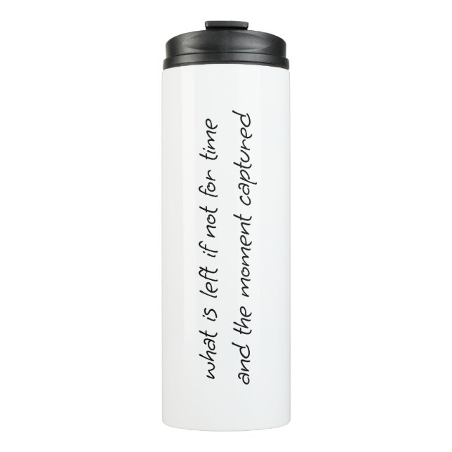 Was wird als Wärmespeicher Verlassen? Thermosbecher (Vorderseite)