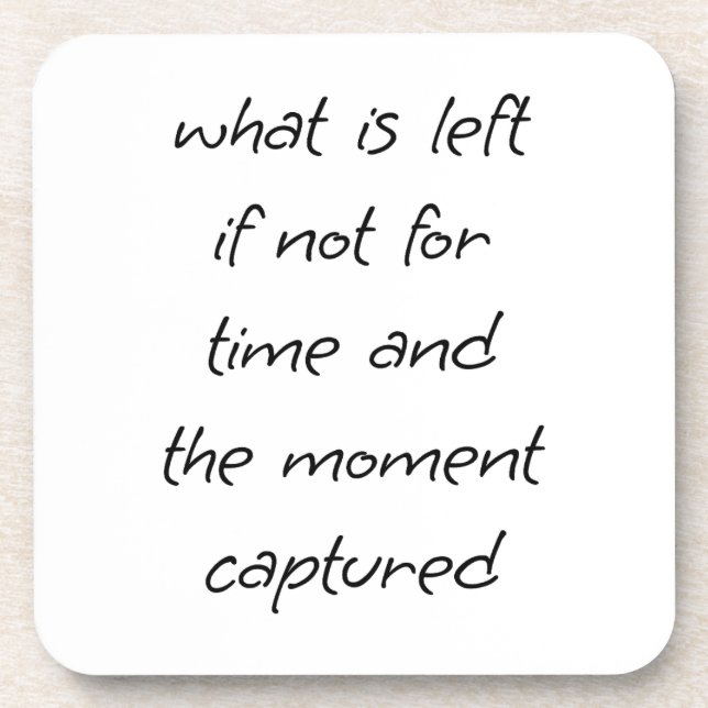 Was wird aus hartem Kunststoff Verlassen Untersetz Getränkeuntersetzer (Vorderseite)