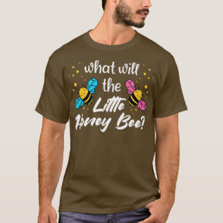 Was wird Baby Bee Gender Reveal Boy Honey Bee The T-Shirt