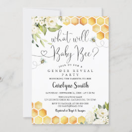 Was wird Baby Bee Gender Reveal Party Baby Bee? Einladung