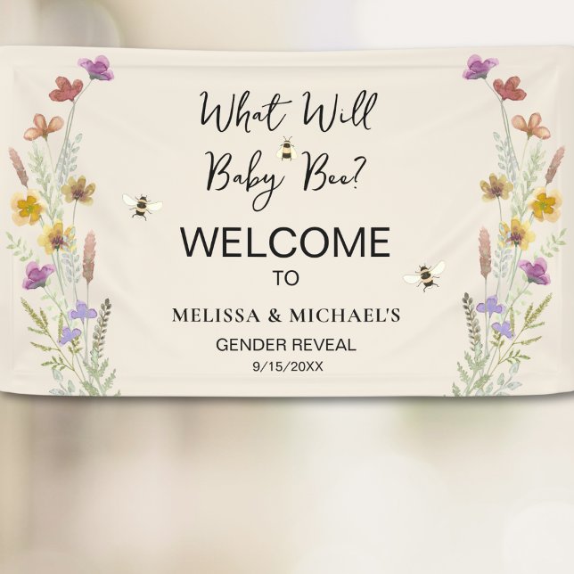 Was wird Baby Bee Geschlecht Enthüllung Banner (Von Creator hochgeladen)