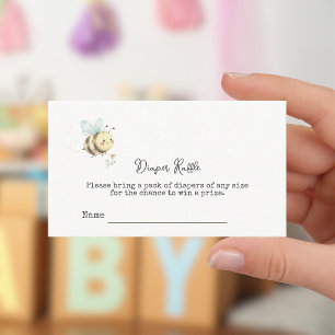 Was wird Baby sein? Geschlecht Windel-Raffle-Tick Begleitkarte