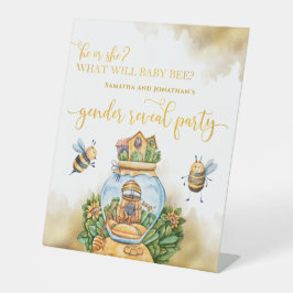 Was wird das Baby-Geschlecht offenbaren Pedestal-Z Sockelschild