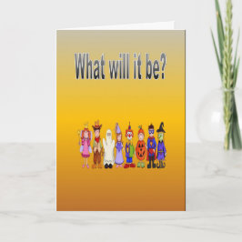 Was wird das sein? karte