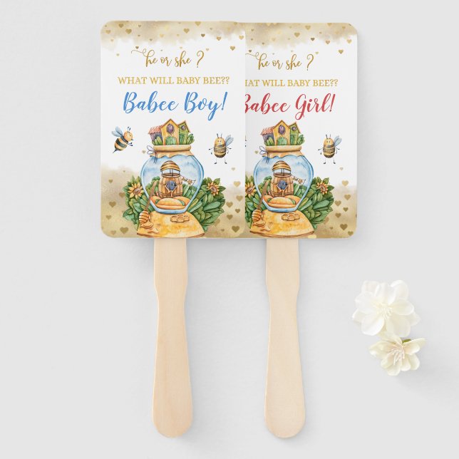 Was wird die Darstellung des Geschlechts für Baby  Fächer (Vorne und Hinten)