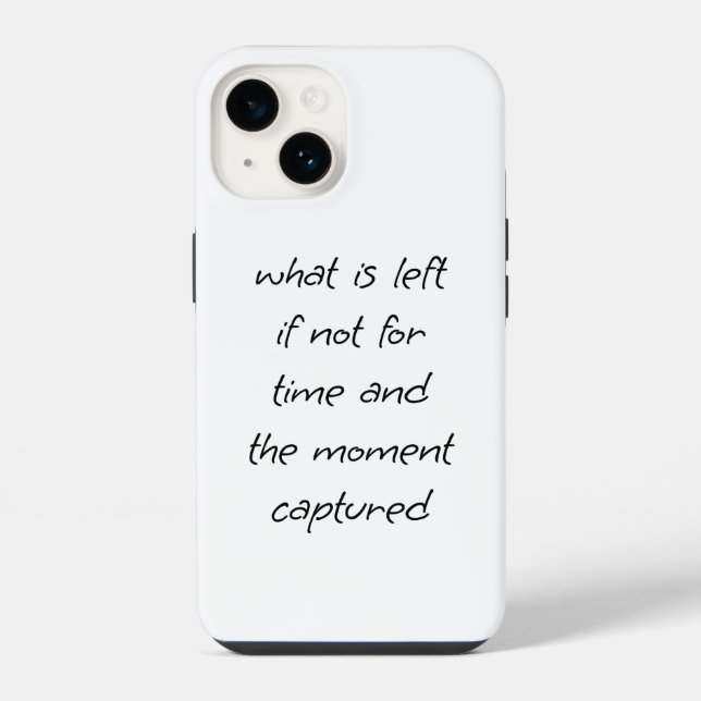 Was wird iPhone Case Verlassen 14 Hülle (Rückseite)