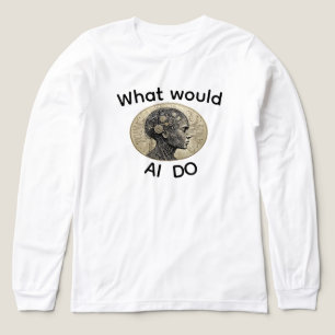 WAS WÜRDE AI TUN? Tri-Blend SHIRT