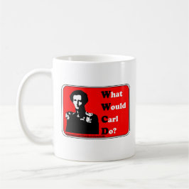 Was würde Carl tun - Int Church of Clausewitz Red Kaffeetasse