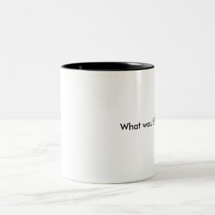 Was würde Dagny tun? Zweifarbige Tasse