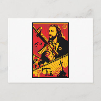 Was würde der republikanische Jesus tun? Postkarte