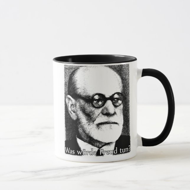 Was würde Freud tun? Tasse (Rechts)