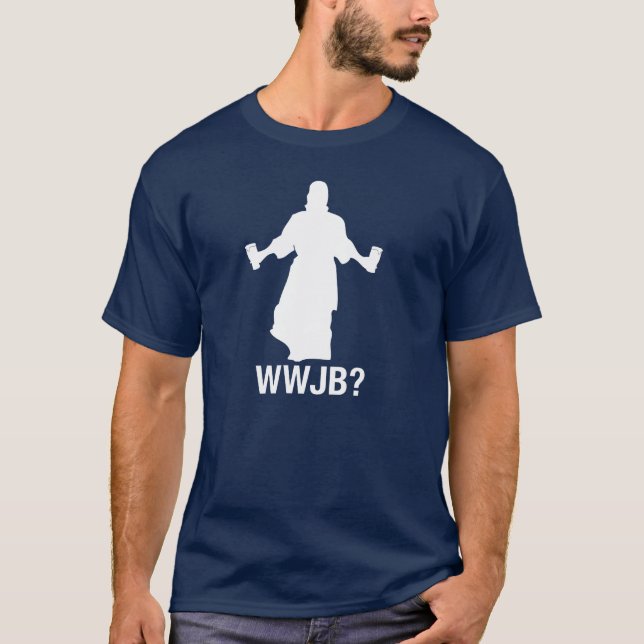 Was würde Jesus brauen? T-Shirt (Vorderseite)