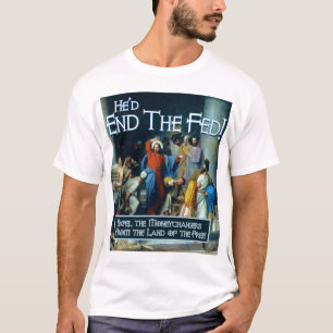 Was würde Jesus tun?  Er würde gefüttert beenden T-Shirt