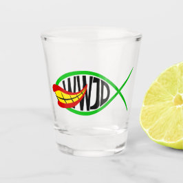 Was würde Joker tun? Schnapsglas