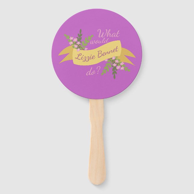 Was würde Lizzie Bennet tun? II Fächer (Vorderseite)