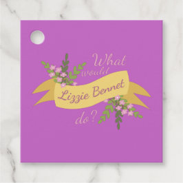 Was würde Lizzie Bennet tun? II Geschenkanhänger