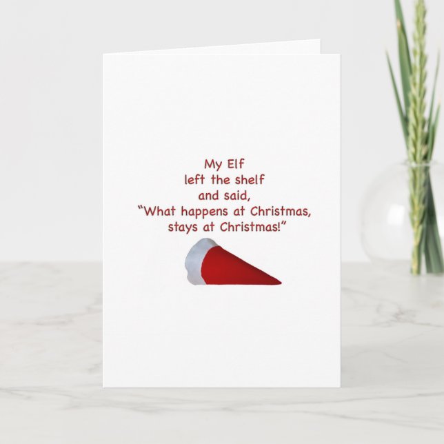 Was zu Weihnachten bleibe, um Weihnachten (Vorderseite)