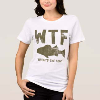 Was zum Teufel ist das für ein Fisch Mann_Frau Tri-Blend Shirt