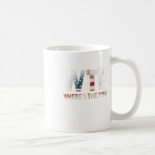 Was zum Teufel Wo ist der Fisch Lustige Geschenke  Kaffeetasse
