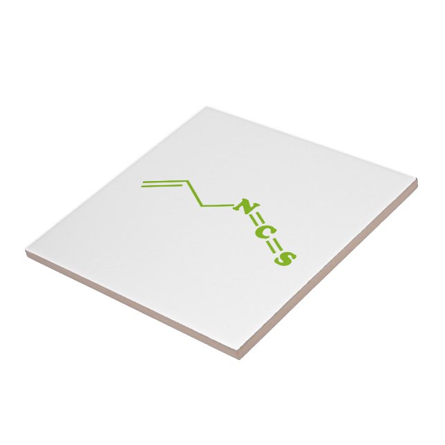 Wasabi Allyl Isothiocyanat Molekulare Formel Fliese (Seite)