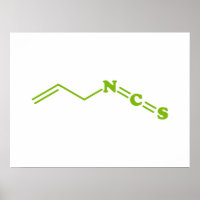 Wasabi Allyl Isothiocyanat Molekulare Formel