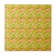 Wasabi Grün Erdig Künstlerisch Abstract Floral