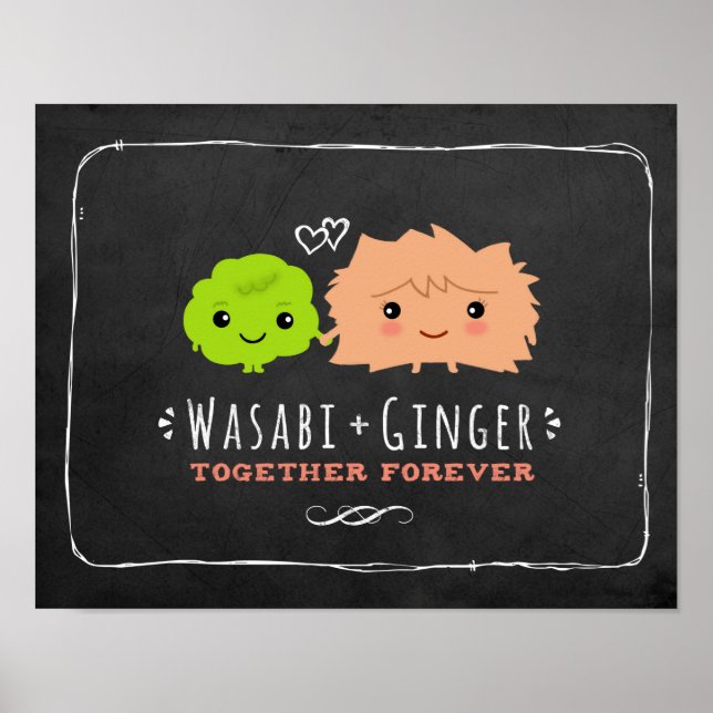 Wasabi und Ginger zusammen Forever Poster (Vorne)