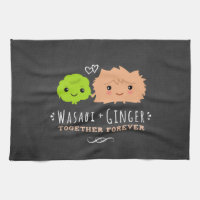 Wasabi und Ingwer zusammen für immer