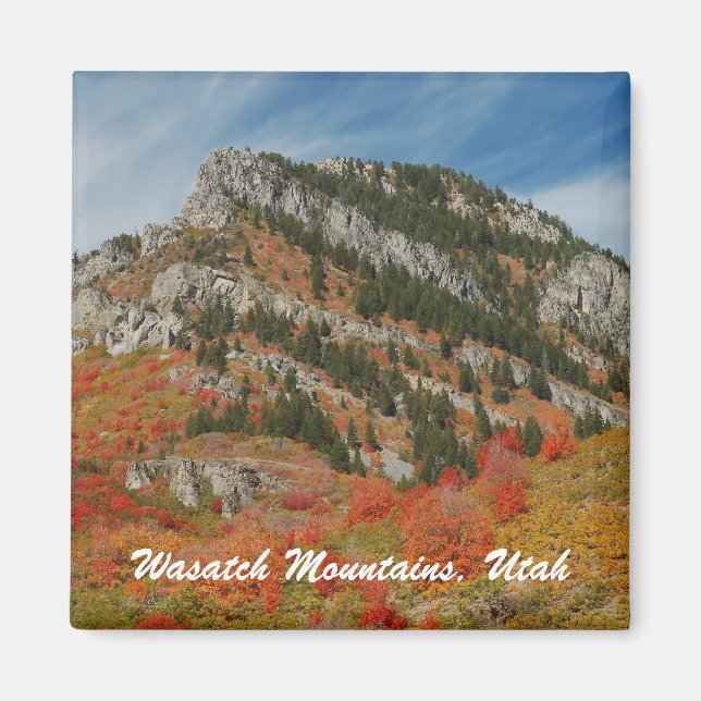 Wasatch Mountains, Utah Magnet (Vorne)