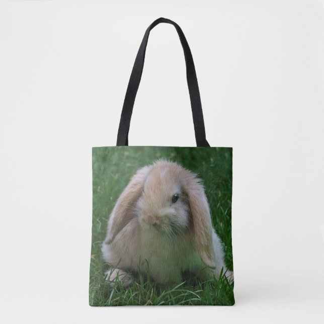 Wascally Wabbit ganz über Druck-Tasche Tasche (Vorderseite)