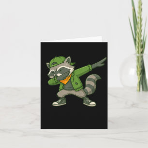 Waschbär Dab Streetwear Clic Lustig Für Männer Fra Karte