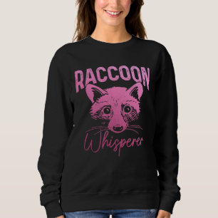 Waschbär-Flüsterer Vintage Waschbär 1 Sweatshirt