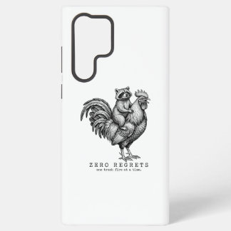 Waschbär Hahn Samsung Hülle Lustiges Geschenk Samsung Galaxy Hülle