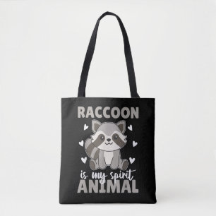 Waschbär ist mein Seelentier Süßer Waschbär Tasche